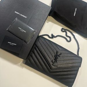 Ysl wallet on chain bag